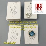 Tarjeta y bolsas para accesorios de cabello ,1 Qty=100 piezas